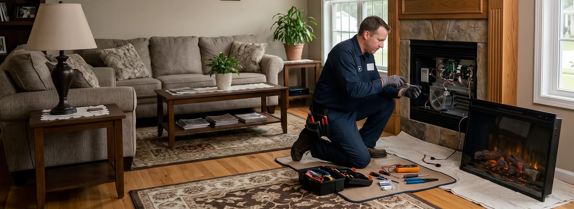 Electric Fireplace Repair in Torrance, CA