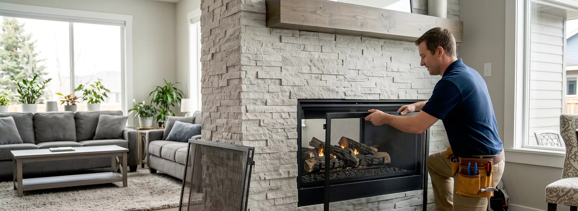 Fireplace Screen Replacement Torrance, CA