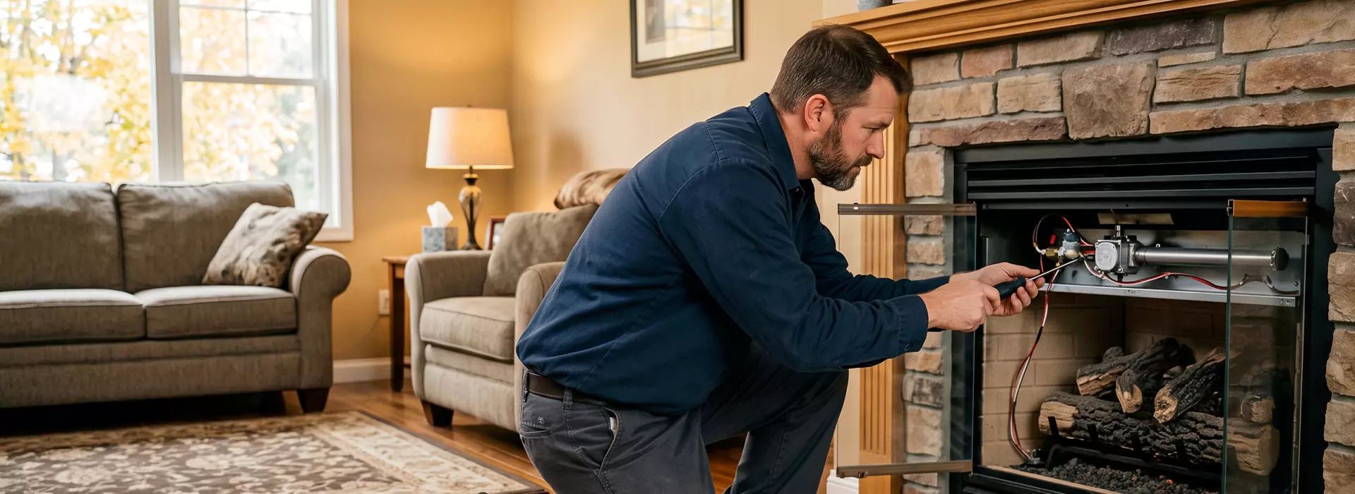Propane Fireplace Repair in Torrance, CA