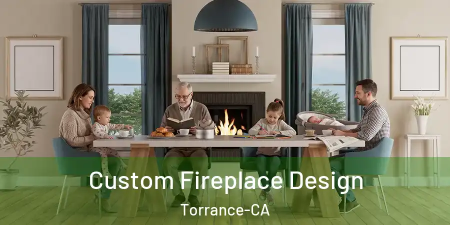  Custom Fireplace Design Torrance-CA