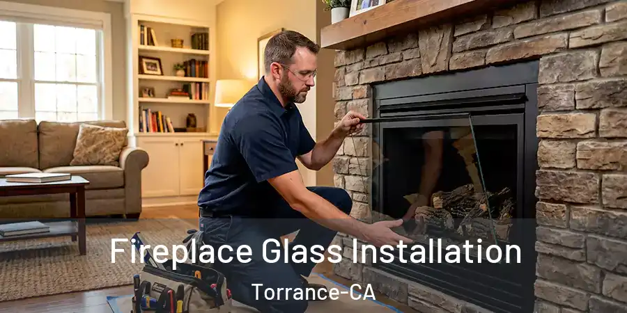 Fireplace Glass Installation Torrance-CA