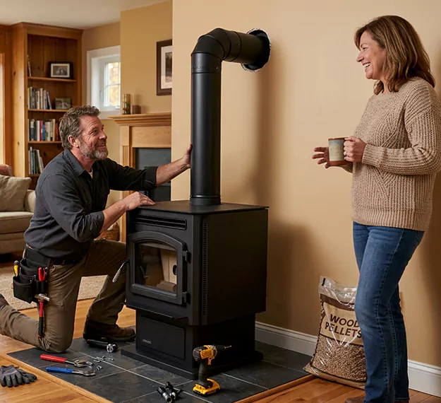 Certified Pellet Fireplace Installation Company: Your Local Pellet Stove Fitting Team in Torrance, CA