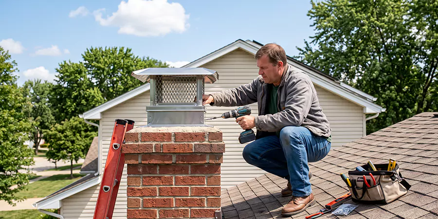 Chimney Top Cover Installation Torrance