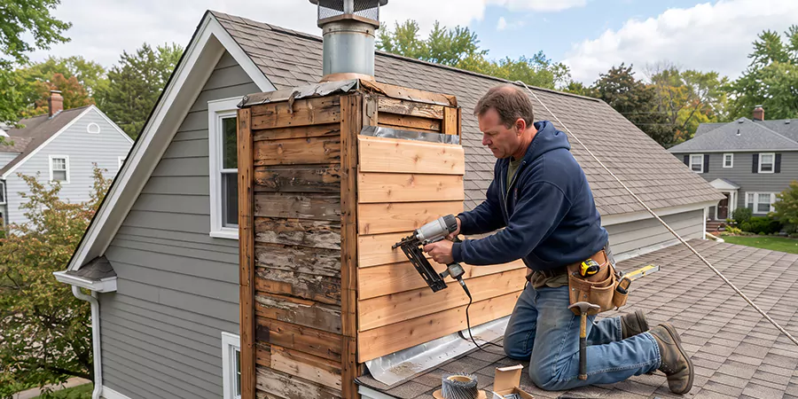 Wood Chimney Chase Repair Torrance