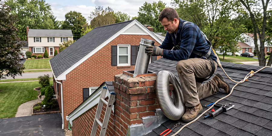 Chimney Sleeve Installation Torrance