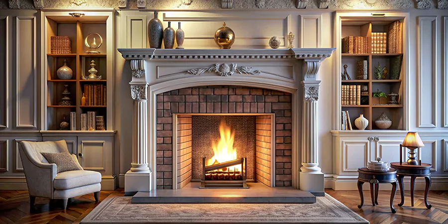 Classic Mantel Decor and Styling Torrance