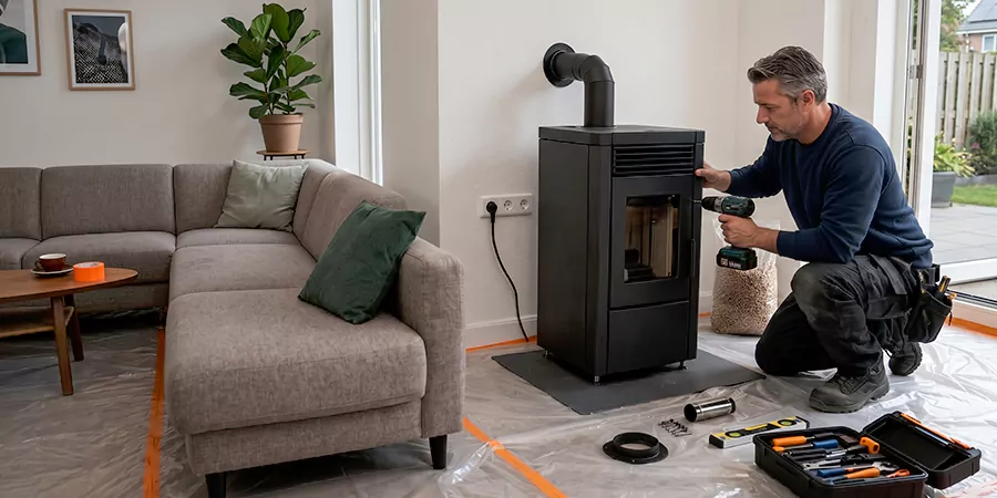 Fireplace Surround and Wall Installation Torrance