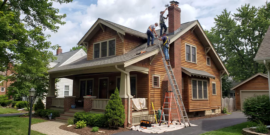 Residential Chimney Masonry Repair and Tuckpointing Torrance