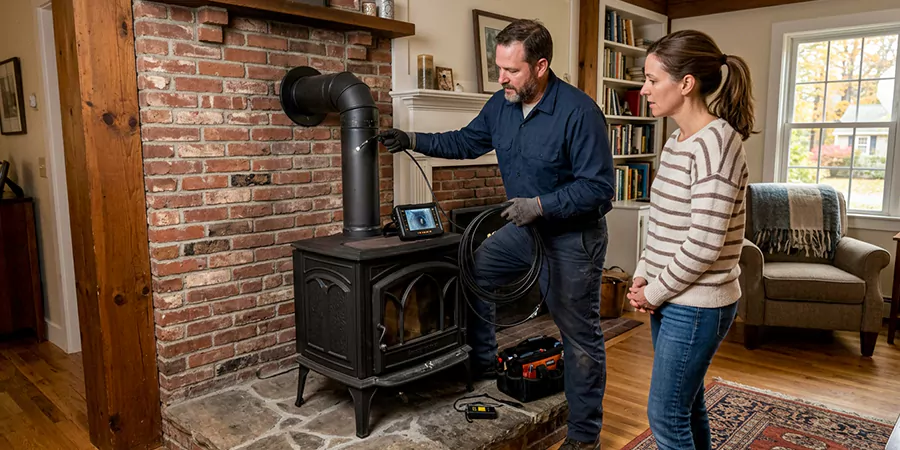 Wood Stove Chimney Inspection Torrance