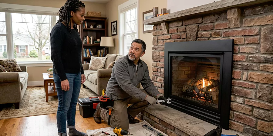 Fireplace and Log Fire Installation Torrance