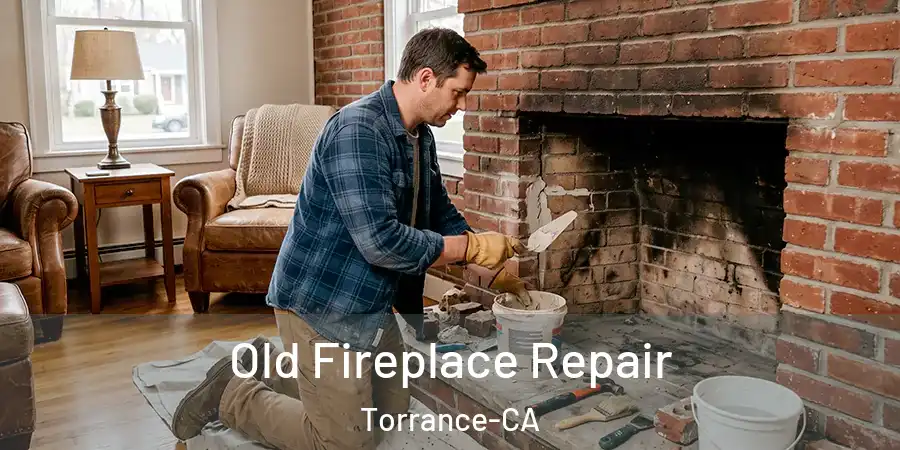 Old Fireplace Repair Torrance-CA